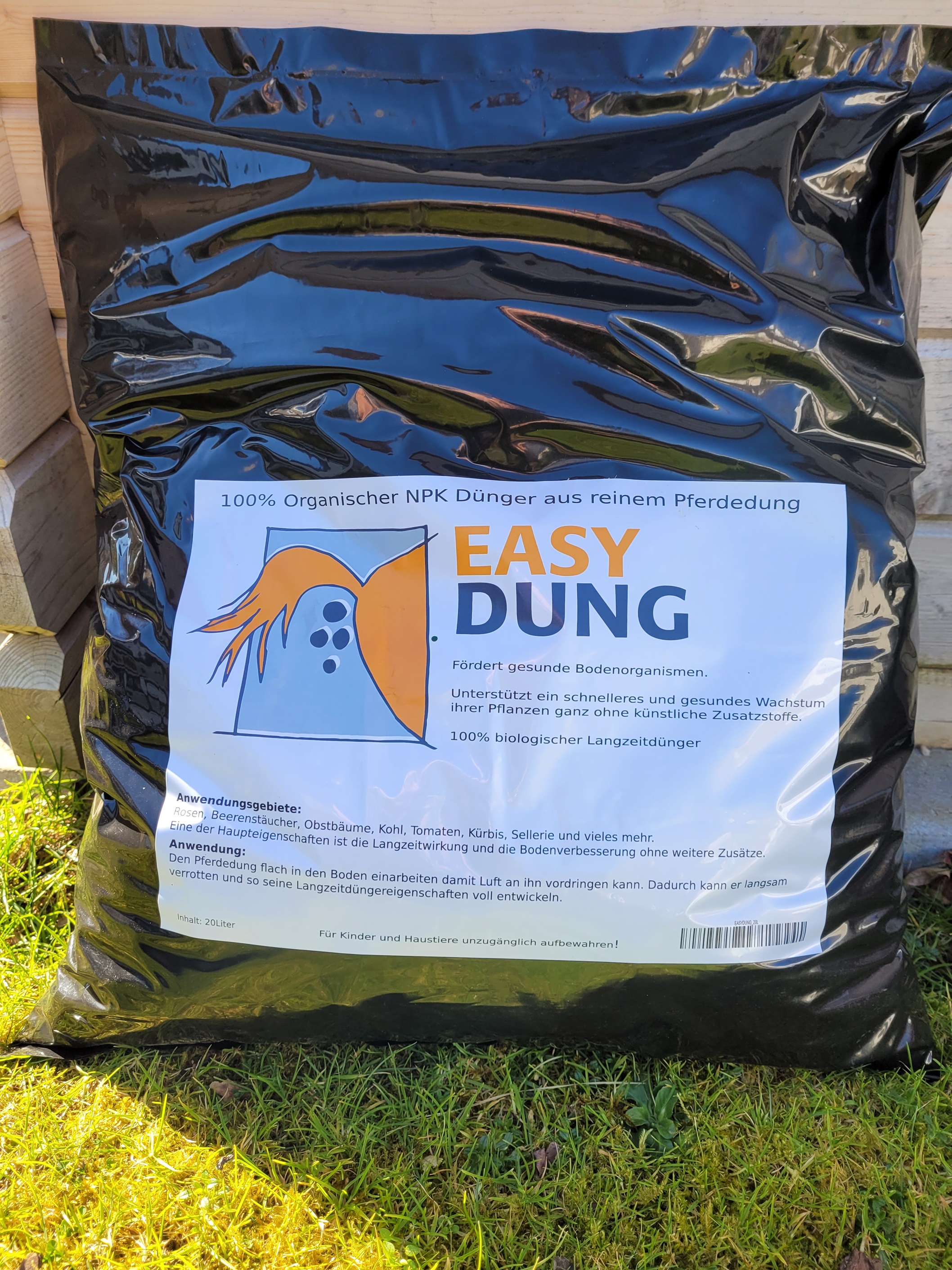 Frischer Pferdedung von EASYDUNG